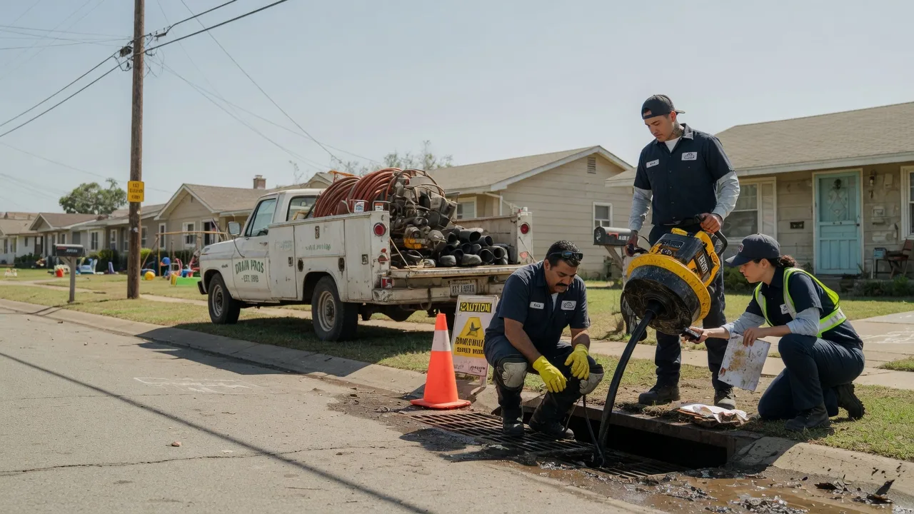 Drain Cleaning in Roma, TX near me